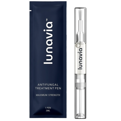 Lunavia Antifungal Pen – Cures Most Athlete’s Foot, Jock Itch, and Ringworm - 25% Undecylenic Acid with added Tea Tree, Jojoba, Clove Bud Oils & Aloe- 1-Pack Twist Pen(3ML Volume)